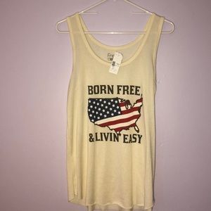 NWT Freeze America Tank Top